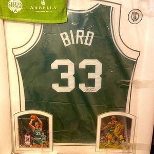 Larry bird signed jersey